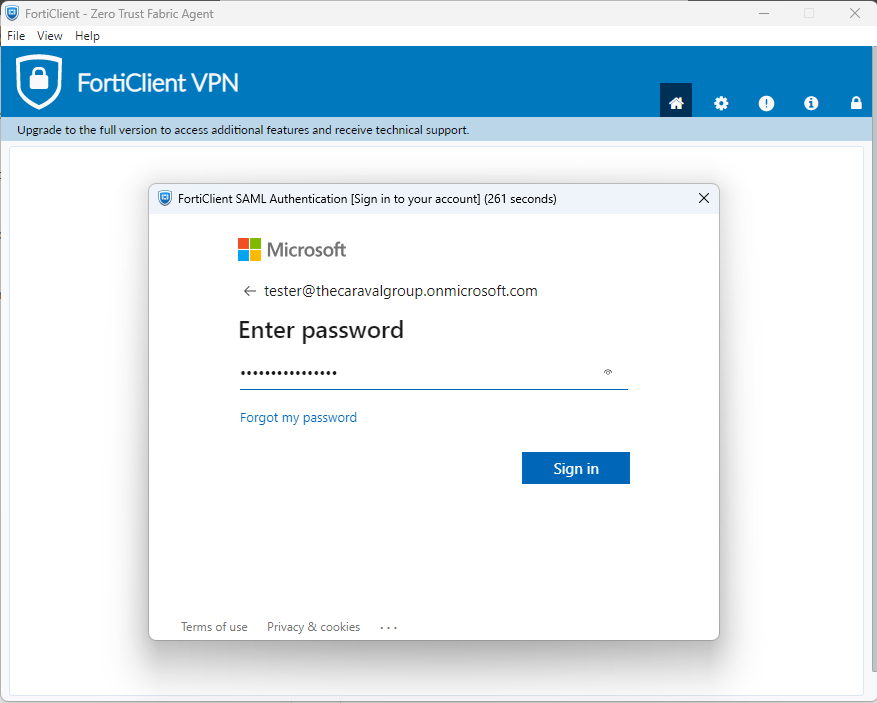 VPN Connecte avec succes